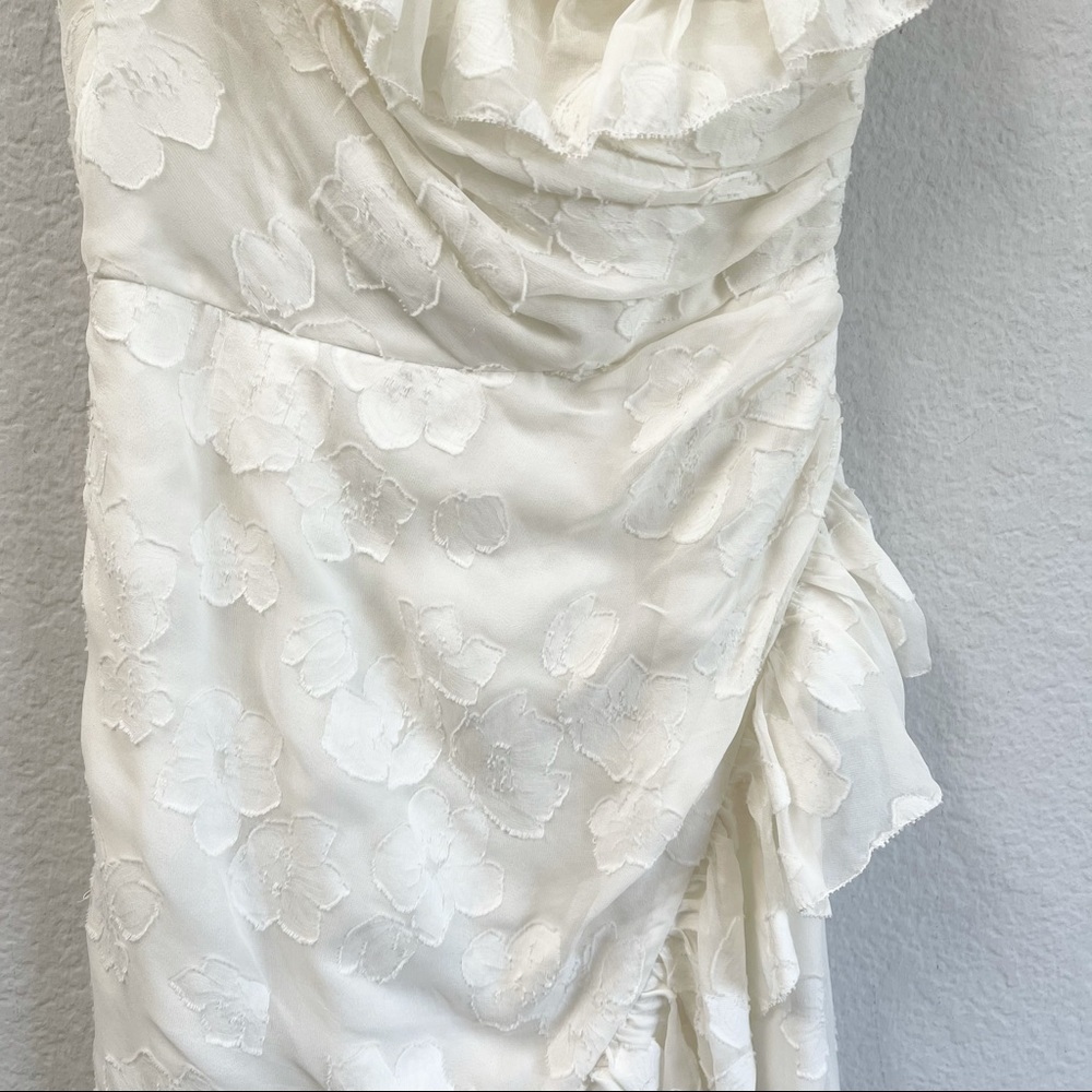 Ulla Johnson One Shoulder Dress Ivory Sx XS - Picture 5 of 7
